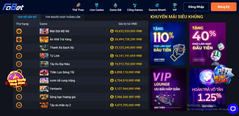 Casino Trực Tuyến